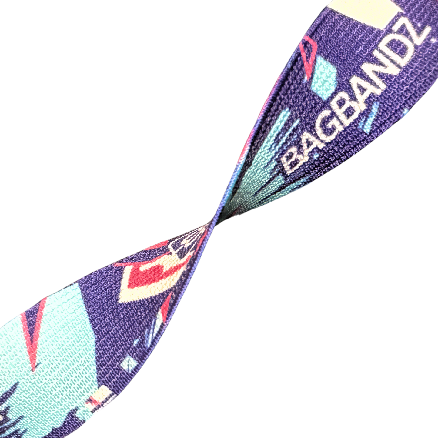 *BagBandz - Pink/Teal/Purple Grunge