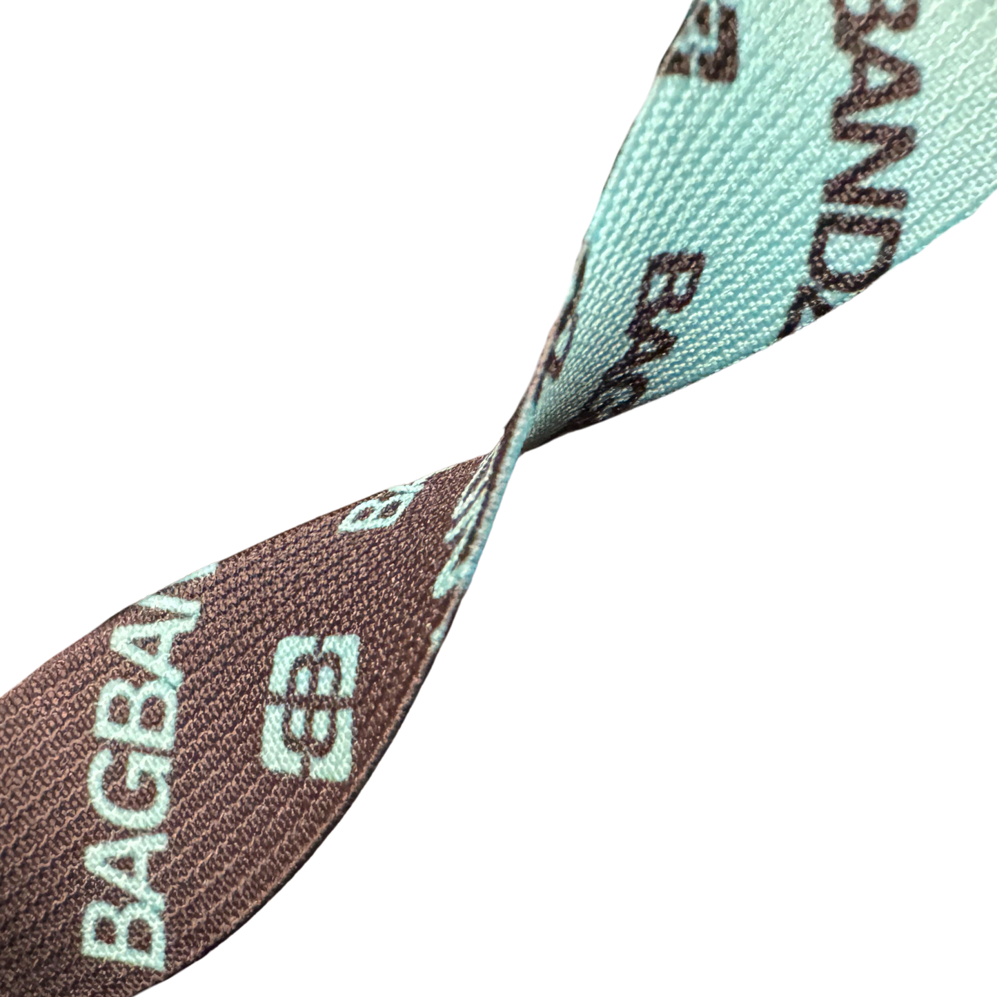 *BagBandz - Black/Carolina Blue Reversible